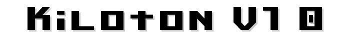 Kiloton v1.0 font